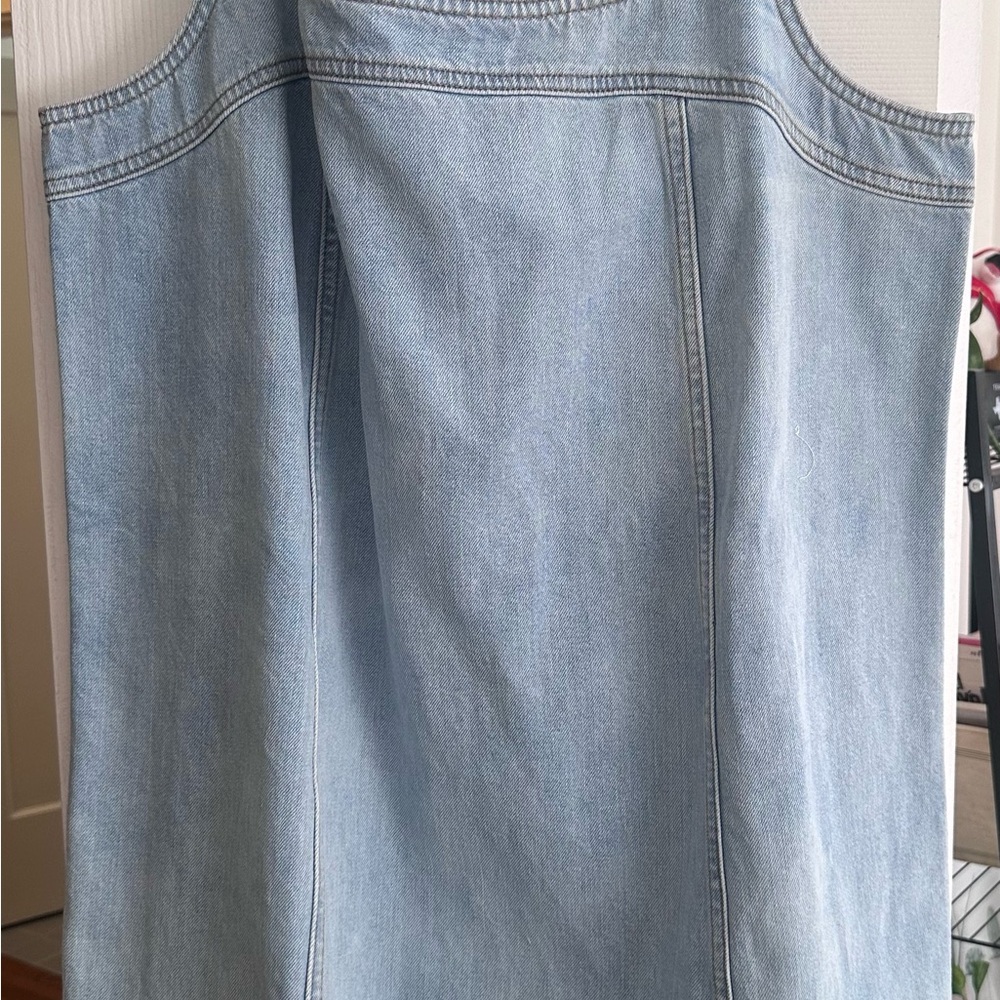 Madewell Denim A-Line Dress
